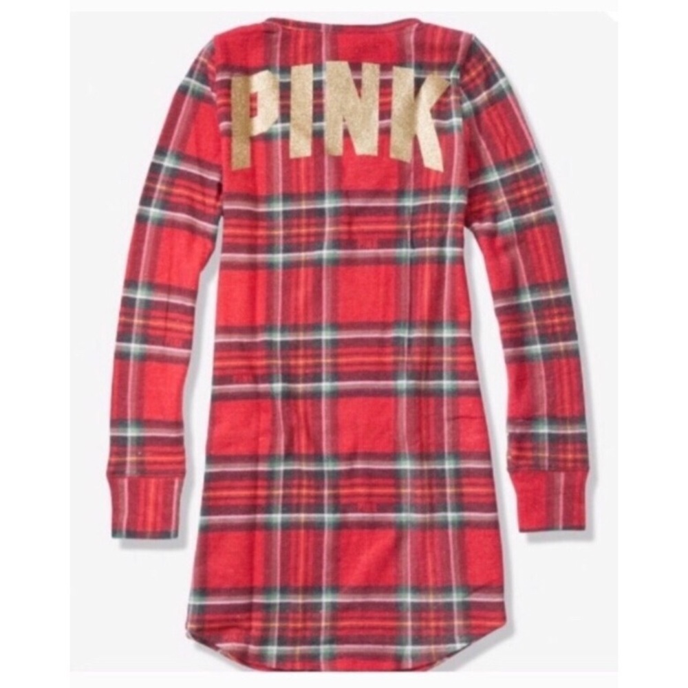 PINK Plaid Sleepwear - Picture 3 of 3